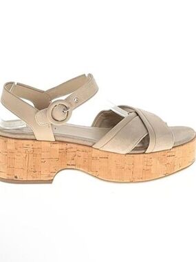 M.Gemi Angela Cork Platform Sandal